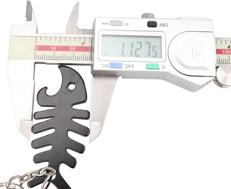 SWATOM Fish Bone 6PCS Bottle Opener Keychain Beer Openers Tool Key Chain Ring Accessories - Image 4